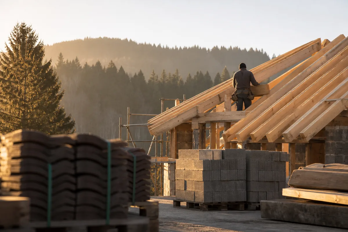 Charpentier dans les Vosges : bois local et savoir-faire d'altitude